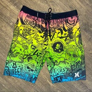EUC HURLEY Swim shorts